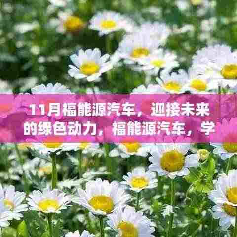 福能源汽车,绿色动力启程,自信梦想成就之旅