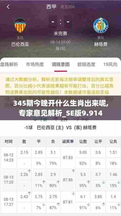 345期今晚开什么生肖出来呢,专家意见解析_SE版9.914