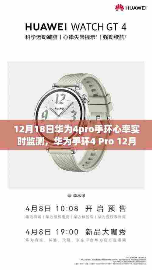 华为手环4 Pro全新上线,心率实时监测功能深度解析与体验评测(附日期)