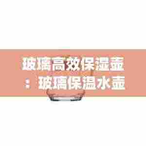玻璃高效保湿壶:玻璃保温水壶好不好?有什么
