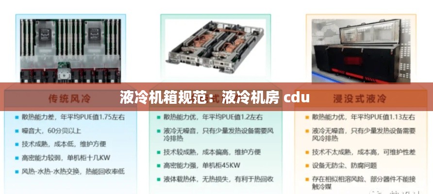 液冷机箱规范：液冷机房 cdu 