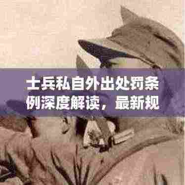 士兵私自外出处罚条例深度解读,最新规定全解析