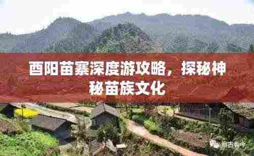 酉阳苗寨深度游攻略，探秘神秘苗族文化