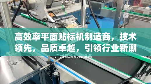 高效率平面贴标机制造商,技术领先,品质卓越,引领行业新潮流
