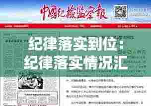 纪律落实到位：纪律落实情况汇报 