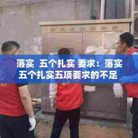 落实  五个扎实 要求：落实五个扎实五项要求的不足 