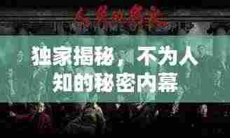 独家揭秘,不为人知的秘密内幕