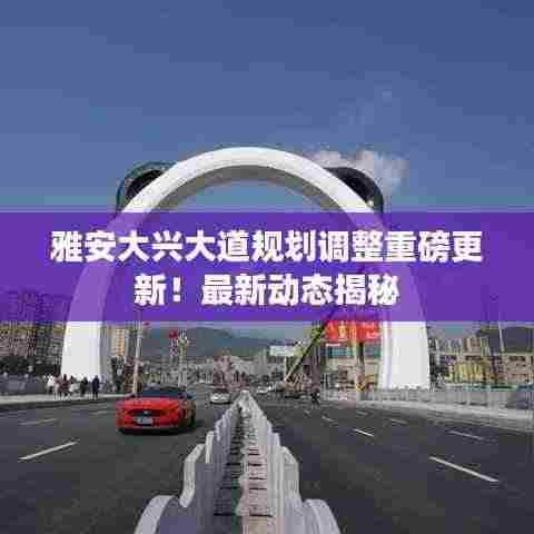 雅安大兴大道规划调整重磅更新!最新动态揭秘