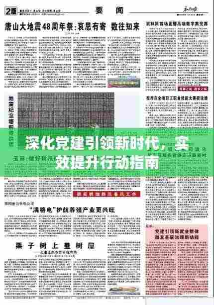 深化党建引领新时代，实效提升行动指南