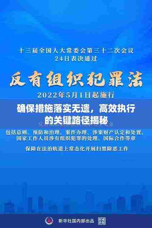 确保措施落实无遗，高效执行的关键路径揭秘
