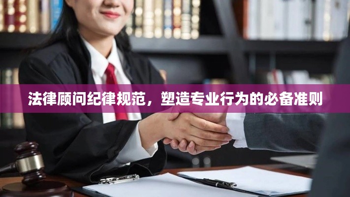法律顾问纪律规范,塑造专业行为的必备准则