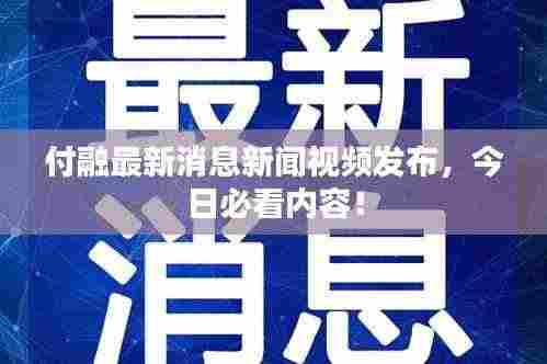 付融最新消息新闻视频发布,今日必看内容!