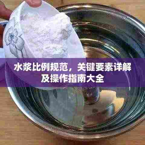水浆比例规范，关键要素详解及操作指南大全